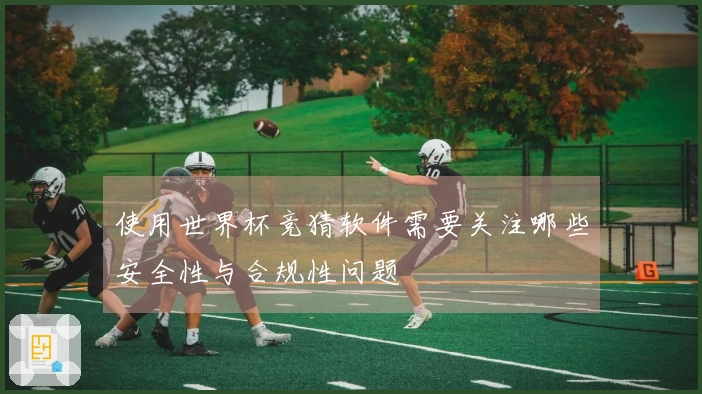 使用世界杯竞猜软件需要关注哪些安全性与合规性问题