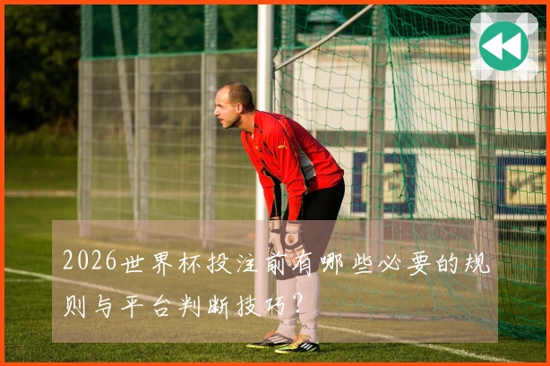 2026世界杯投注前有哪些必要的规则与平台判断技巧？